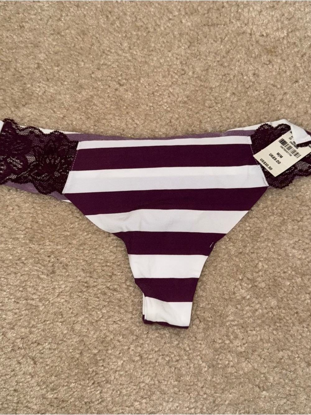 Victoria's Secret/PINK Panty Bundle, Brief & Thong, Sz M